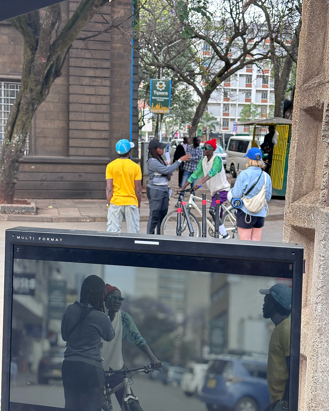 Behind the scenes during the Unstoppable campaign from Circleg